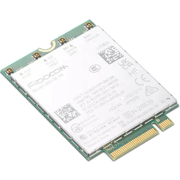 Lenovo Fibocom L860-GL-16 CAT16 4G LTE WWAN Module for ThinkPad T14 Gen 3