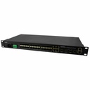 Managed Gigabit Ethernet Fiber Switch 20 100/1000Base-X SFP Slots + 4 100/1000Base SFP/RJ-45 Combo Ports + 4 1G/10GBase-X SFP+ Slots