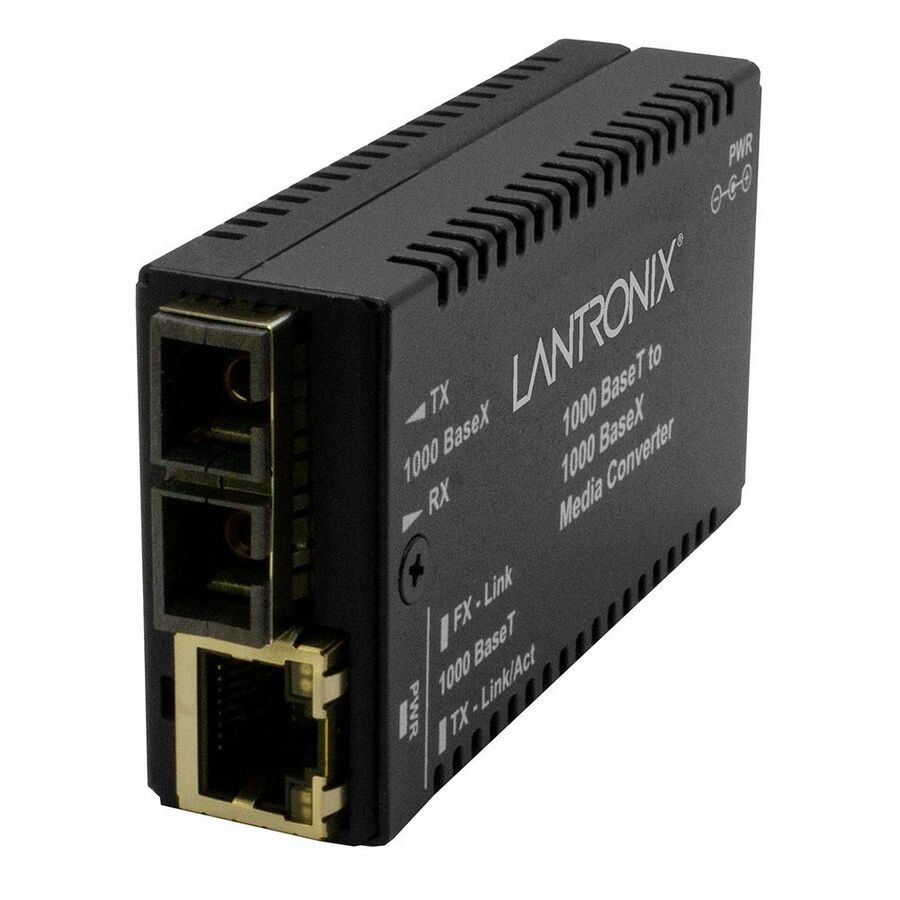 Lantronix M/GE-T-SX-01 Transceiver/Media Converter