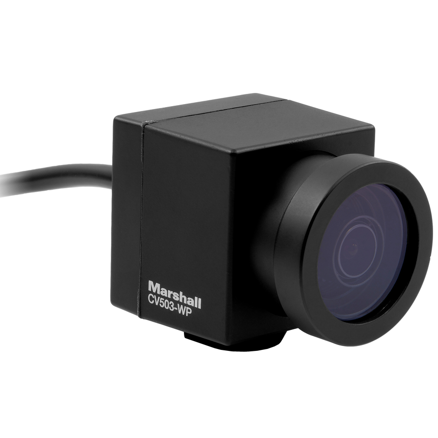 Marshall Miniature CV503-WP 2.5 Megapixel Indoor/Outdoor Full HD Surveillance Camera - Color