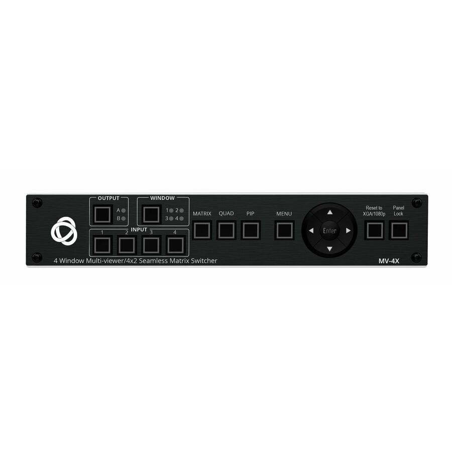 Kramer 4 Window Multi-viewer/4x2 Seamless Matrix Switcher