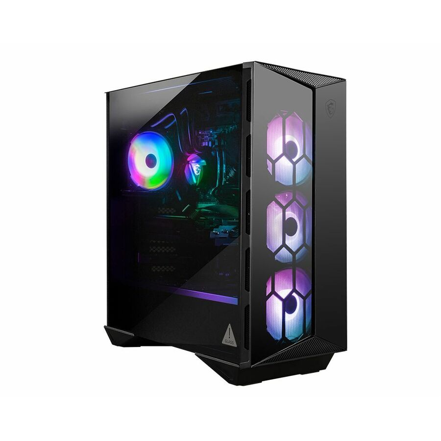 MSI Aegis R 12th AEGIS R 12TH-286US Gaming Desktop Computer - Intel Core i5 12th Gen i5-12400F - 16 GB - 500 GB SSD - Black