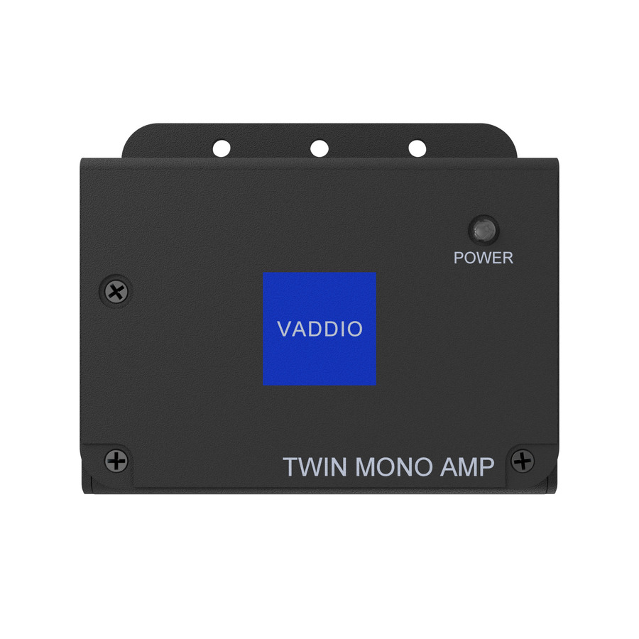 Vaddio Twin Mono Audio Amplifier - Black