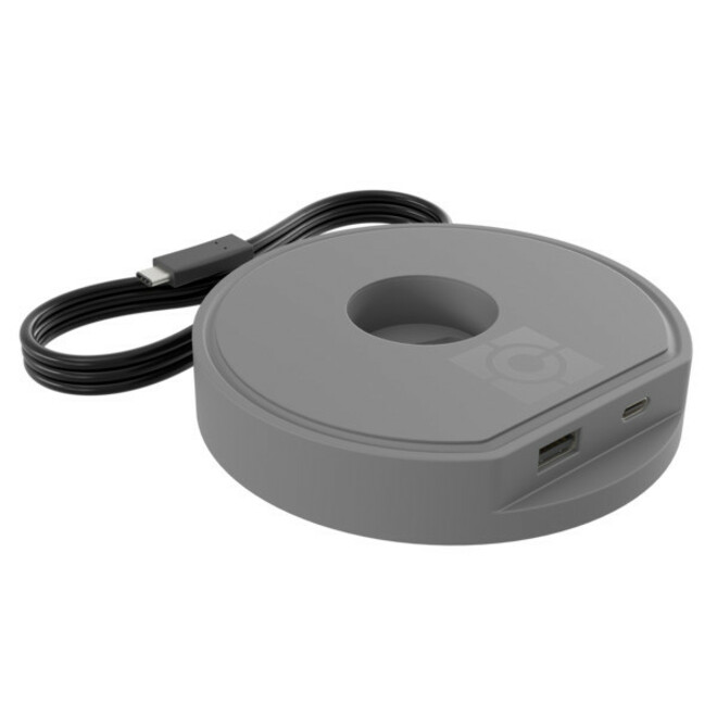 Chief Koncis USB Charging Hub for Koncis Single Display Desk Mounts - Silver