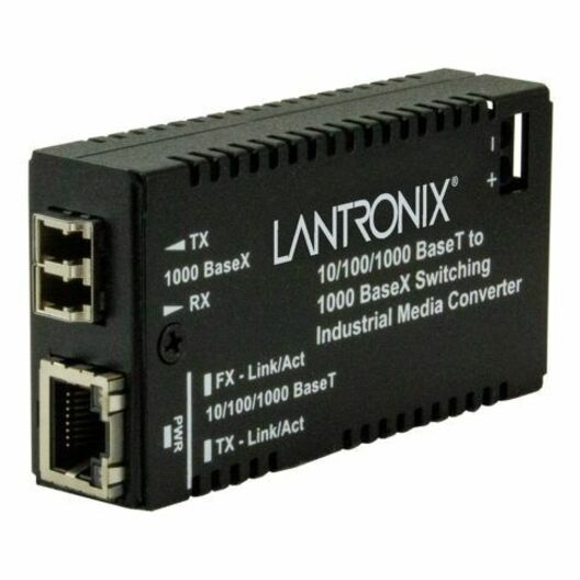 Hardened Mini Gigabit Ethernet Media Converter 10/100/1000Base-T to 1000Base-SX/LX