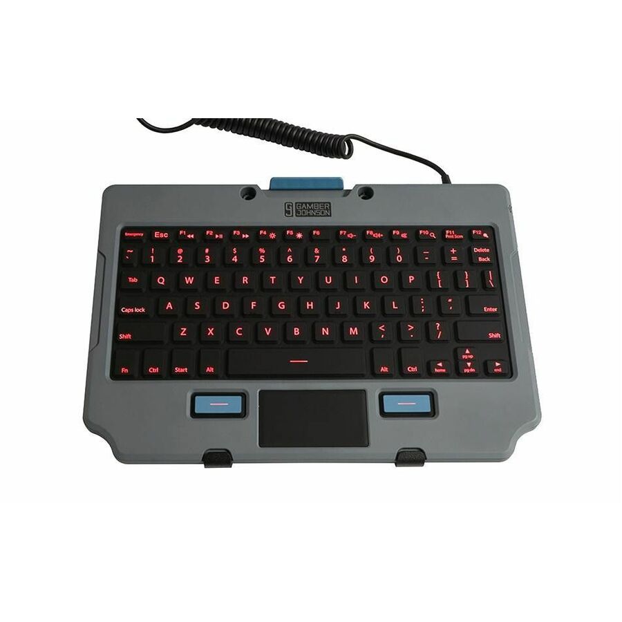 Gamber-Johnson Rugged Lite Backlit Keyboard