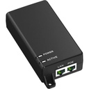 Vaddio PoE Power Injector - 60 Watt - Black