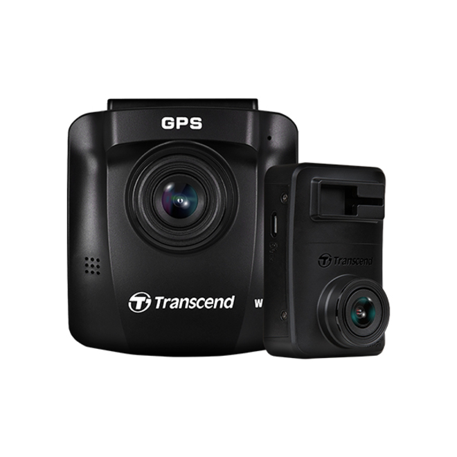 Transcend 32GX2 Dual Camera Dashcam Dual 1080P Sony Sensor GPS