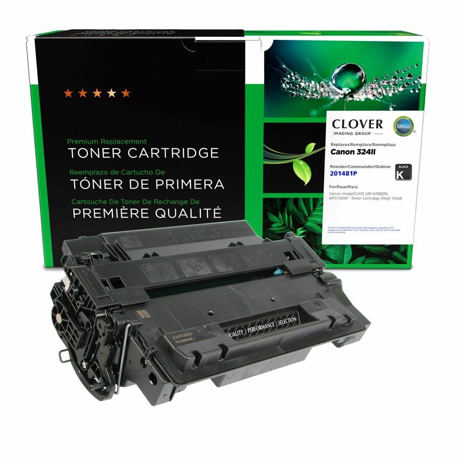 Clover Imaging Remanufactured High Yield Toner Cartridge for Canon 324II (3482B013)