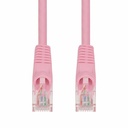 AddOn 20ft Pink CAT 6 PVC Ethernet Cable Snagless Bubble Boot RJ-45 M/M