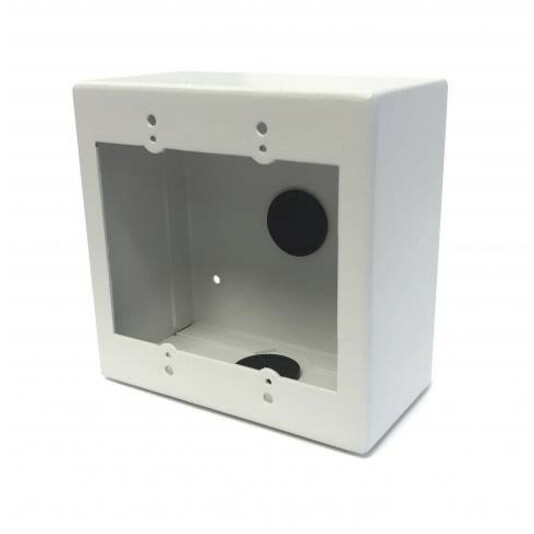 Hanwha Techwin TA-13 Mounting Box for IP Intercom - Textured White