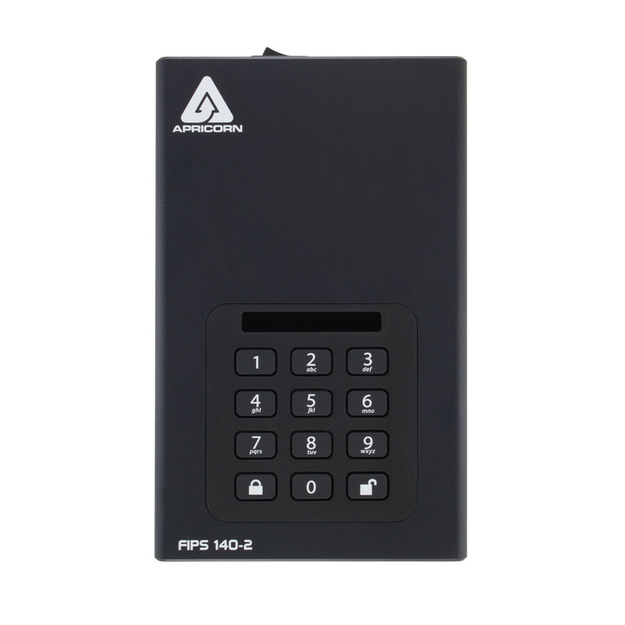 Apricorn Aegis Padlock DT FIPS ADT-3PL256F-20TB 20 TB Desktop Hard Drive - External