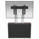 Middle Atlantic C3 Credenza Series 32in Single Display Mount System - Black