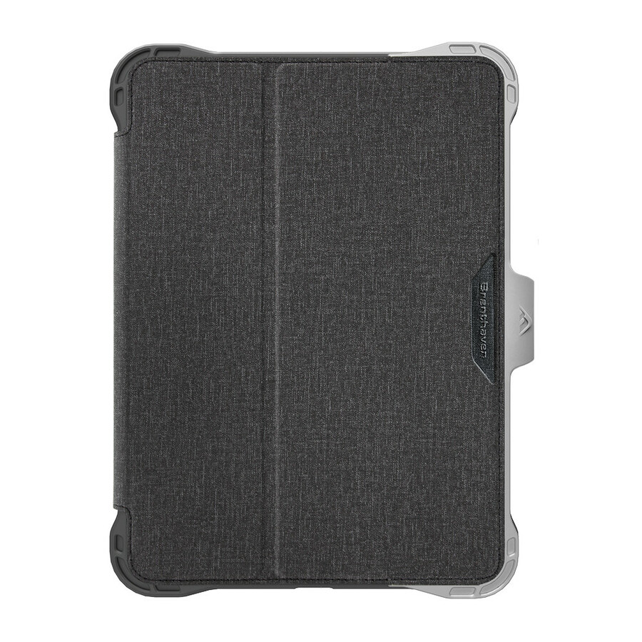 Brenthaven Edge Folio Carrying Case (Folio) for 10.9" Apple iPad Air (4th Generation) Tablet - Gray