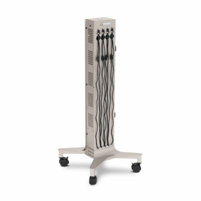 Bretford CUBE Tower Pre-Wired Mobile Charging Station