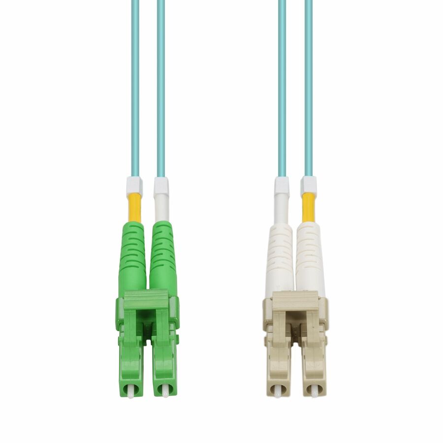 AddOn 3m ALC to LC Aqua OM4 Duplex OFNR (Riser-Rated) Fiber Patch Cable