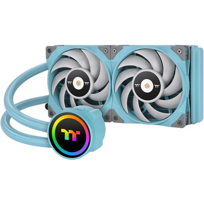 Thermaltake TOUGHLIQUID 240 ARGB Sync Turquoise All-In-One Liquid Cooler