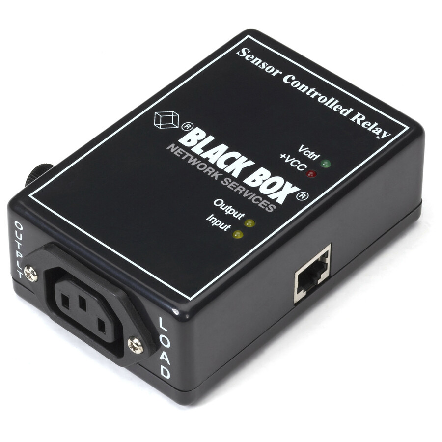 Black Box Power Switch - 220VAC, Normally Open with 5-ft. (1.5-m) Cable
