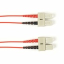 Black Box 3-m, SC-SC, 50-Micron, Multimode, PVC, Red Fiber Optic Cable
