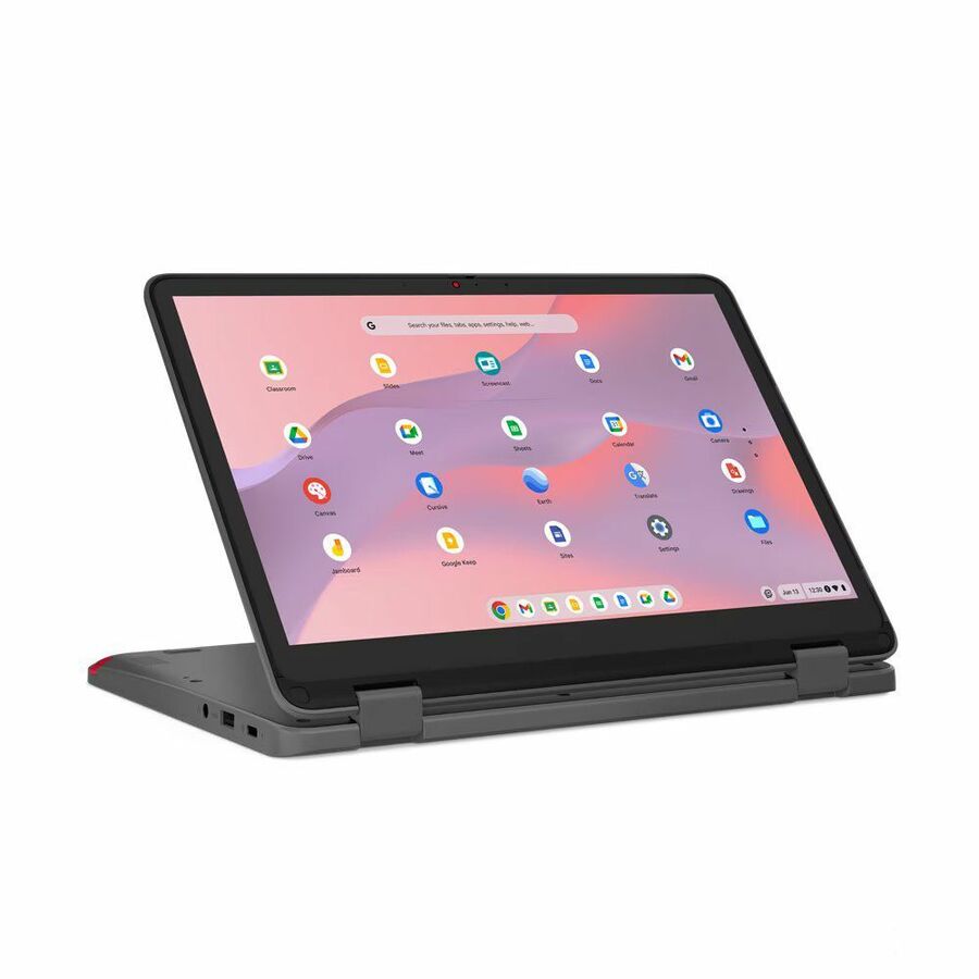 Lenovo 500e Yoga Chromebook Gen 4 82W4001SUS 12.2" Touchscreen Convertible 2 in 1 Chromebook - WUXGA - 60 Hz - Intel N-Series N100 - 8 GB - 64 GB Flash Memory - English Keyboard - Graphite Gray