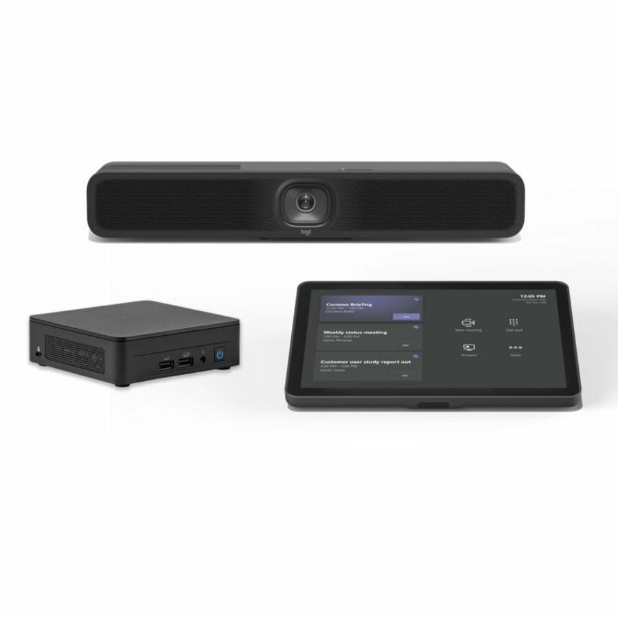 Logitech Small Microsoft Teams Rooms with Tap + MeetUp 2 + ASUS® NUC