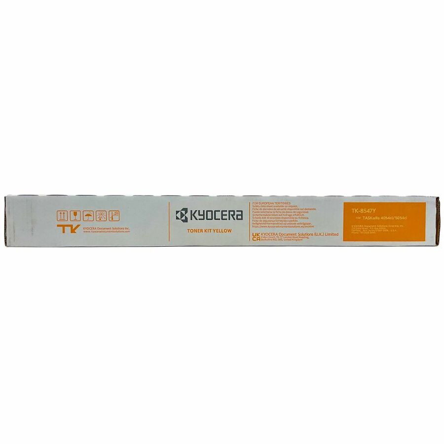 Kyocera TK-8547Y Original Laser Toner Cartridge - Yellow - 1 Each