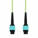 AddOn 10m MPO/UPC to MPO/UPC Lime Green OM5 LSZH 12-Strand Type-A (Straight) Fiber Patch Cable