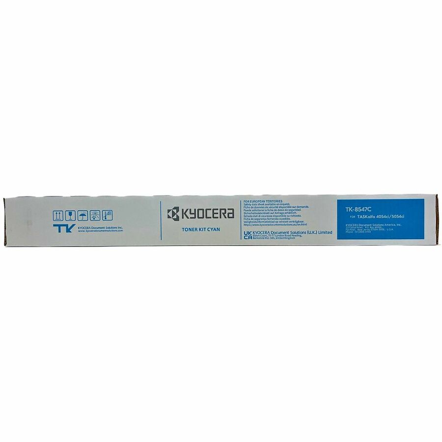 Kyocera TK-8547C Original Laser Toner Cartridge - Cyan - 1 Each