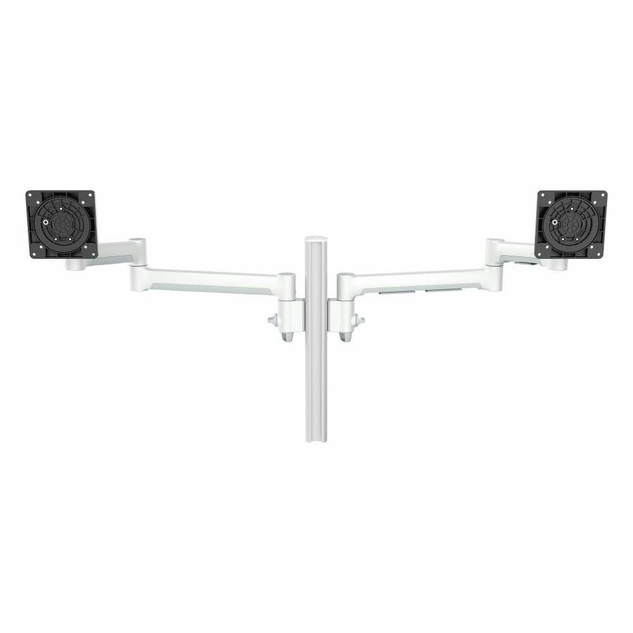Atdec Mounting Arm for Monitor, Display, Flat Panel Display, Curved Screen Display - White - Landscape/Portrait