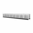 Eaton RapidPod Aisle Containment System Kit - 42"H x 42"W x 384"L (32'L)