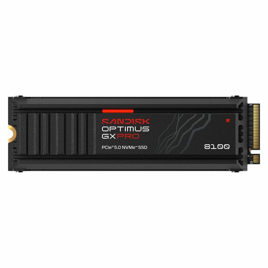 SanDisk Optimus GX PRO 8100 SDSP82400TAH-000E0 4 TB Solid State Drive - M.2 2280 Internal - PCI Express NVMe (PCI Express 5.0 x4) - Write Intensive