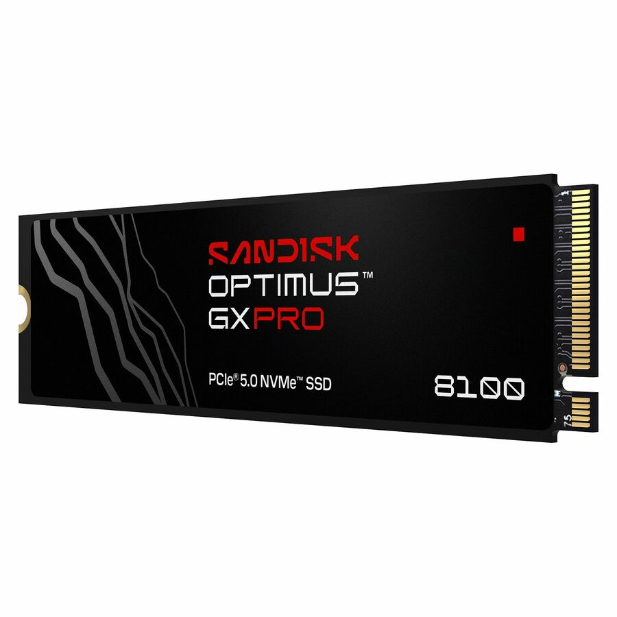 SanDisk Optimus GX PRO 8100 SDSP82800TAN-000E0 8 TB Solid State Drive - M.2 2280 Internal - PCI Express NVMe (PCI Express NVMe 5.0 x4) - Write Intensive