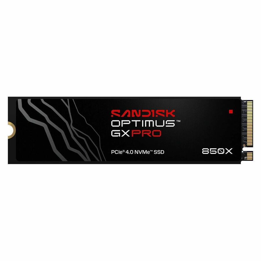 SanDisk Optimus GX PRO 850X SDSP81200TAN-000E0 2 TB Solid State Drive - M.2 2280 Internal - PCI Express NVMe (PCI Express NVMe 4.0 x4)