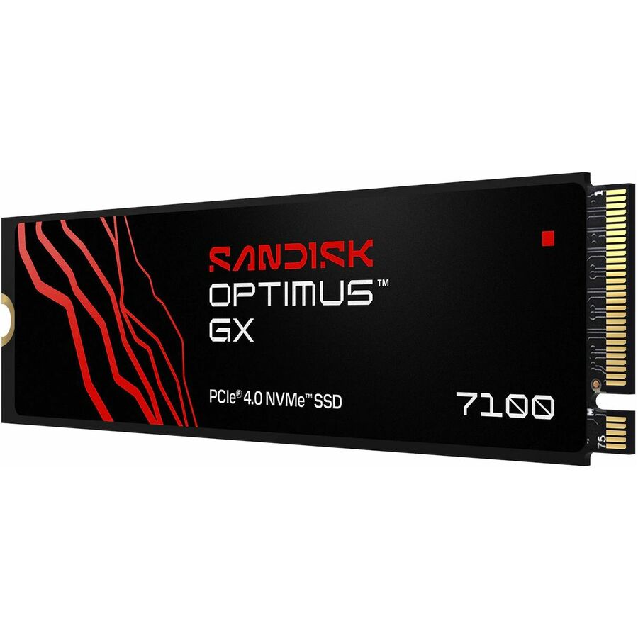 SanDisk Optimus GX 7100 SDSP71500GAN-000E0 500 GB Solid State Drive - M.2 2280 Internal - PCI Express NVMe (PCI Express NVMe 4.0 x4)