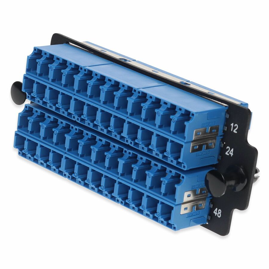 AddOn HDM Series 48-port LC Adapter Plate for the HDM rackmount systems