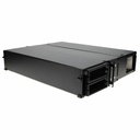 AddOn HDM Enclosed Series 2RU Rackmount Panel modular fiber chassis supporting up to eight HDM Cassettes or Adapter Plates