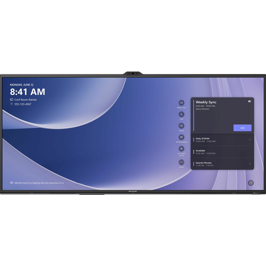 MaxHub XBoard V7 Series For Microsoft Teams Rooms