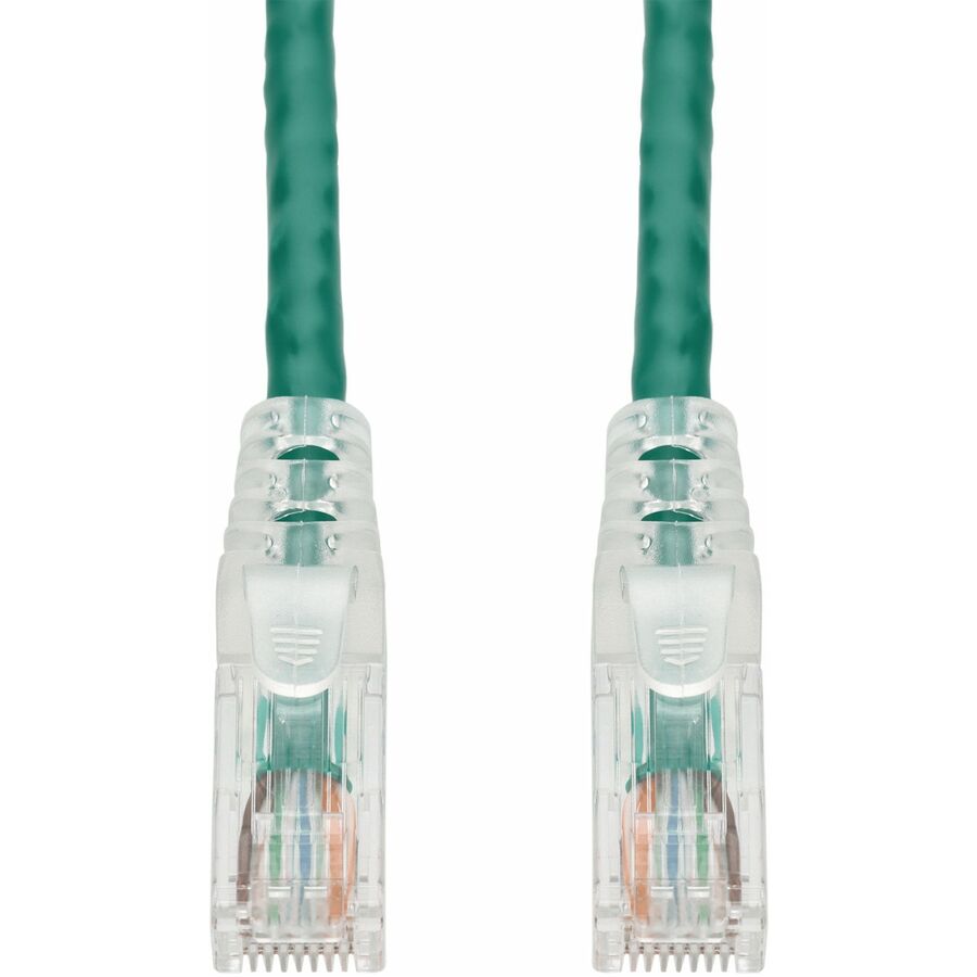 AddOn 330ft Green CAT 6 PVC Ethernet Cable Snagless Bubble Boot TAA RJ-45 M/M