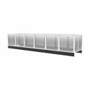 Eaton RapidPod Aisle Containment System Kit - 48"H x 60"W x 288"L (24'L)
