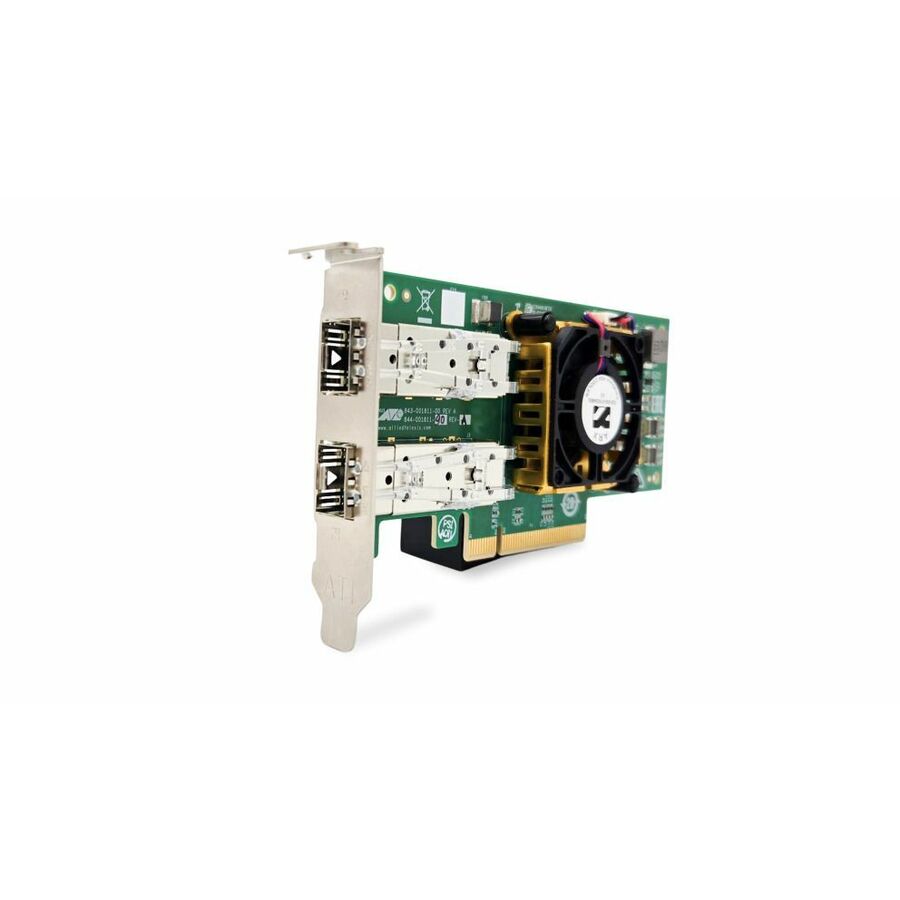 Allied Telesis PCIe 2 x 25 Gig SFP28 Network Interface Card, TAA