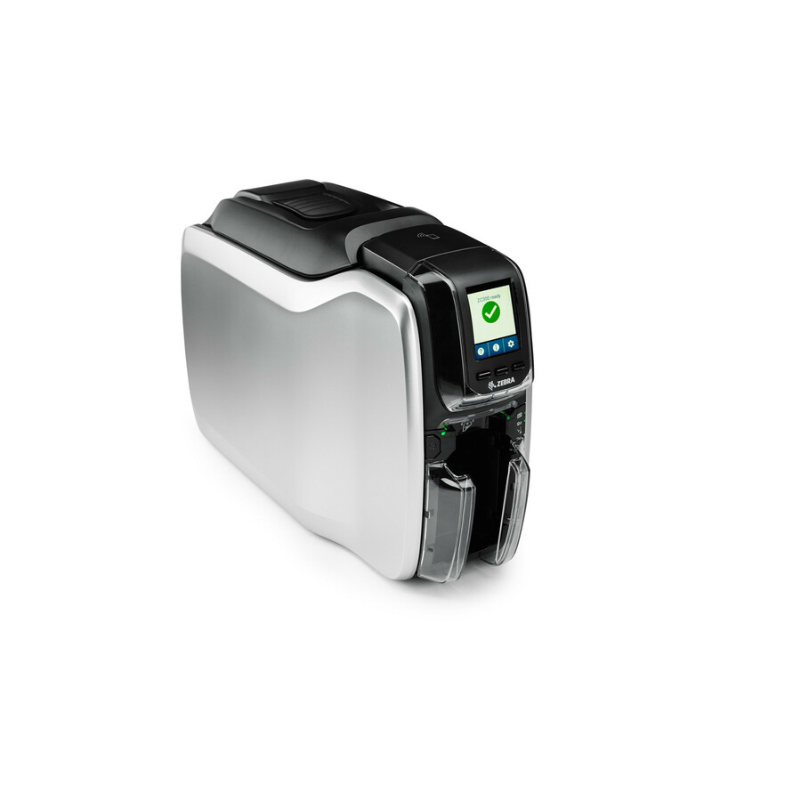 Zebra ZC300 Double Sided Desktop Dye Sublimation/Thermal Transfer Printer - Color - Card Print - Ethernet - USB - USB Host - US