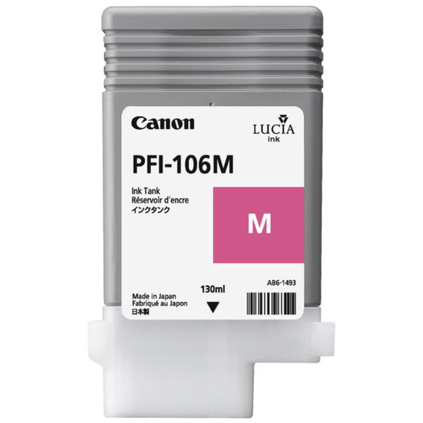 Canon PFI-106M Original Inkjet Ink Cartridge - Magenta Pack