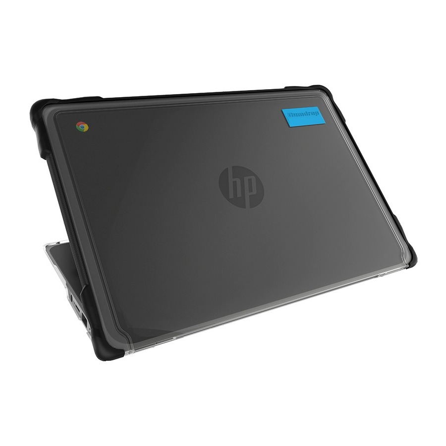 Gumdrop SlimTech HP Chromebook 11 G8 EE - Black