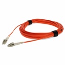 AddOn 30m LC to LC Orange OM2 Duplex OFNR (Riser-Rated) TAA Fiber Patch Cable