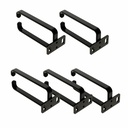 IOGEAR 1U Cable Management Ring - 1.8x3.9 inch (4.5cmx10cm) (5 Pack)