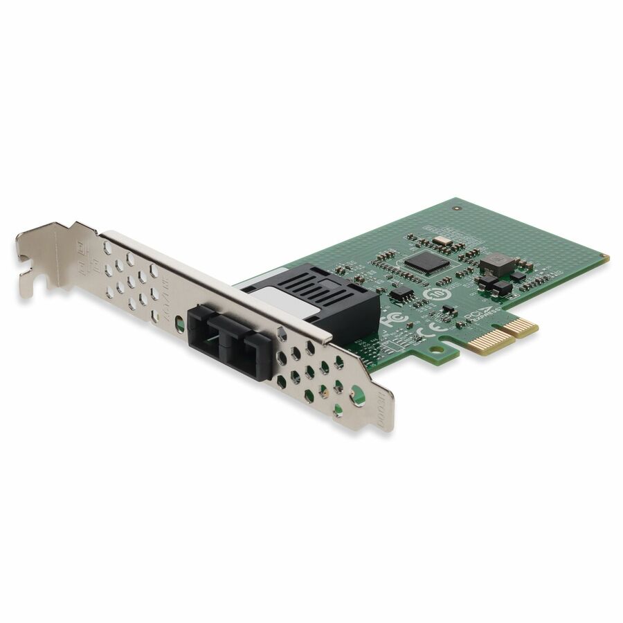 AddOn 1Gbs Single Open SC Port 10km SMF PCIe x1 Network Interface Card