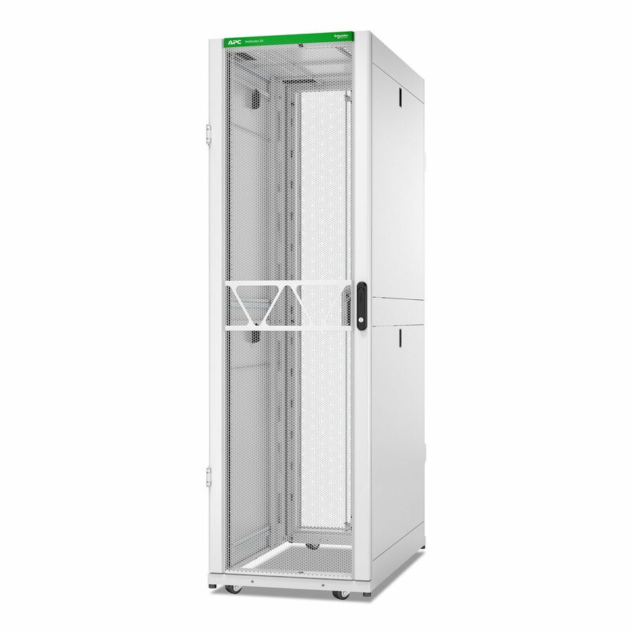 APC NetShelter SX Server Rack Gen 2, 42U, 1991H x 600W x 1070D mm, w/ Sides, White [TAA]