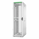 APC NetShelter SX Server Rack Gen 2, 42U, 1991H x 600W x 1070D mm, w/ Sides, White [TAA]