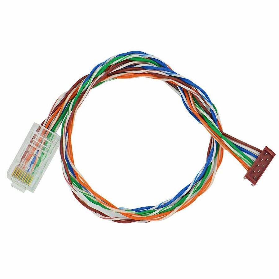 Brainboxes IDC-MM to RJ45 30cm Gigabit Cable Pack of 5