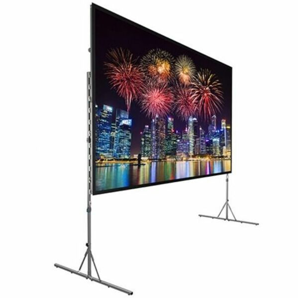 Da-Lite Fast-Fold Deluxe Screen System - Portable Folding Frame Screen - 135in Screen